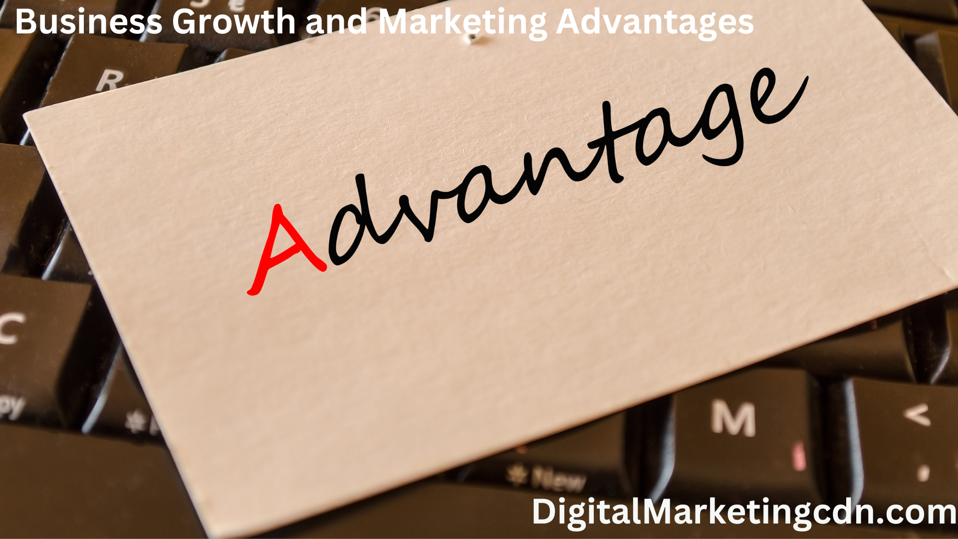 Business Growth and Marketing Advantages
