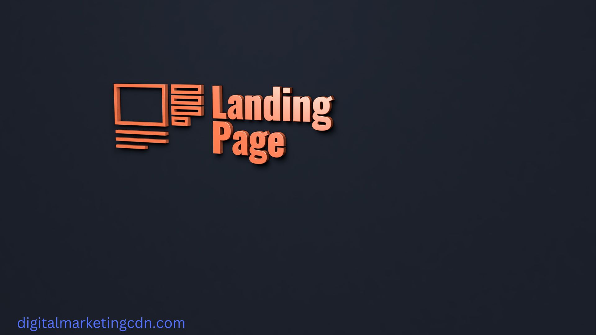 Landing pages