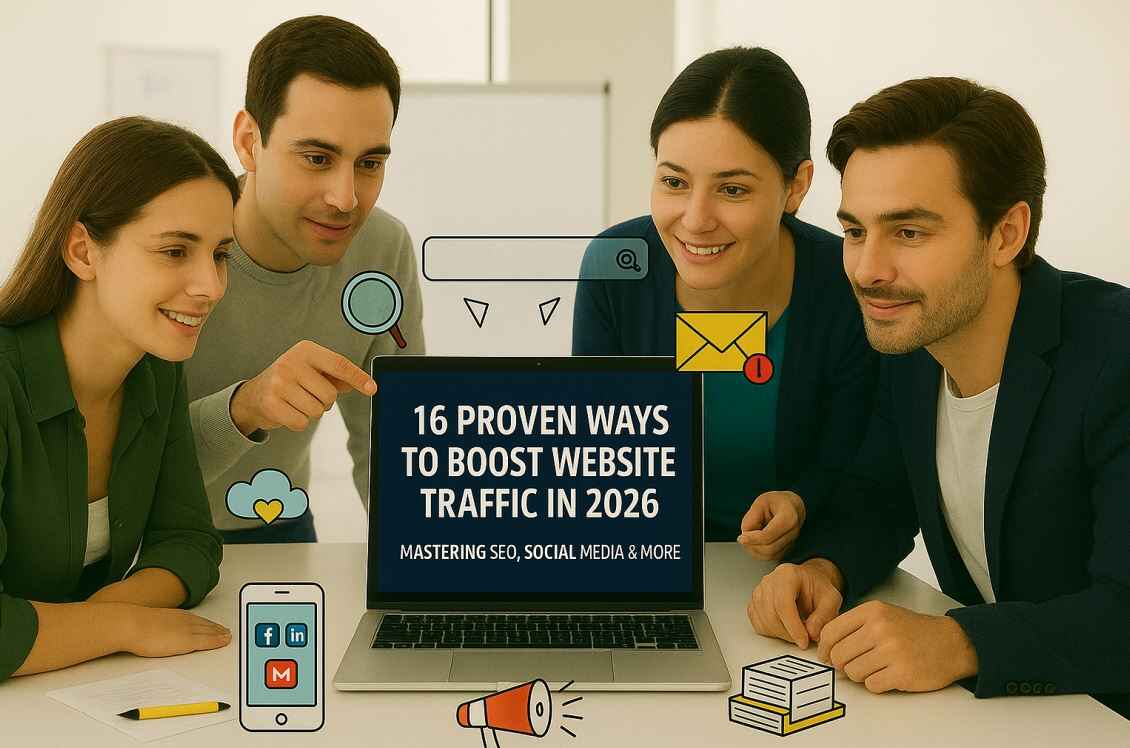 How to Increase Website Traffic in 2026